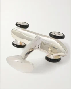 Toy Racing Car Sterling Silver Cufflinks