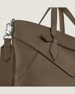 Tragetasche Montblanc Envelope - Haselnussbraun - Leder - MB221618 - Tragetaschen