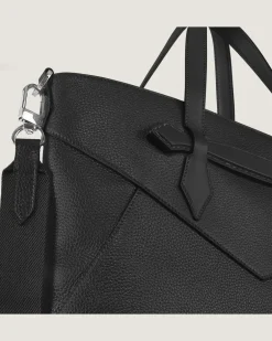 Tragetasche Montblanc Envelope - Schwarz - Leder - MB221616 - Tragetaschen