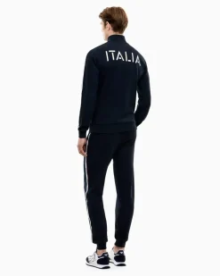 Trainingsanzug aus Baumwollmischung Italian Spirit Marineblau