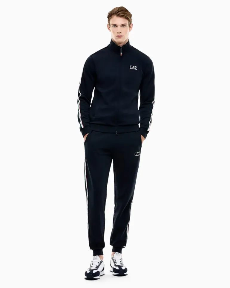 Trainingsanzug aus Baumwollmischung Italian Spirit Marineblau