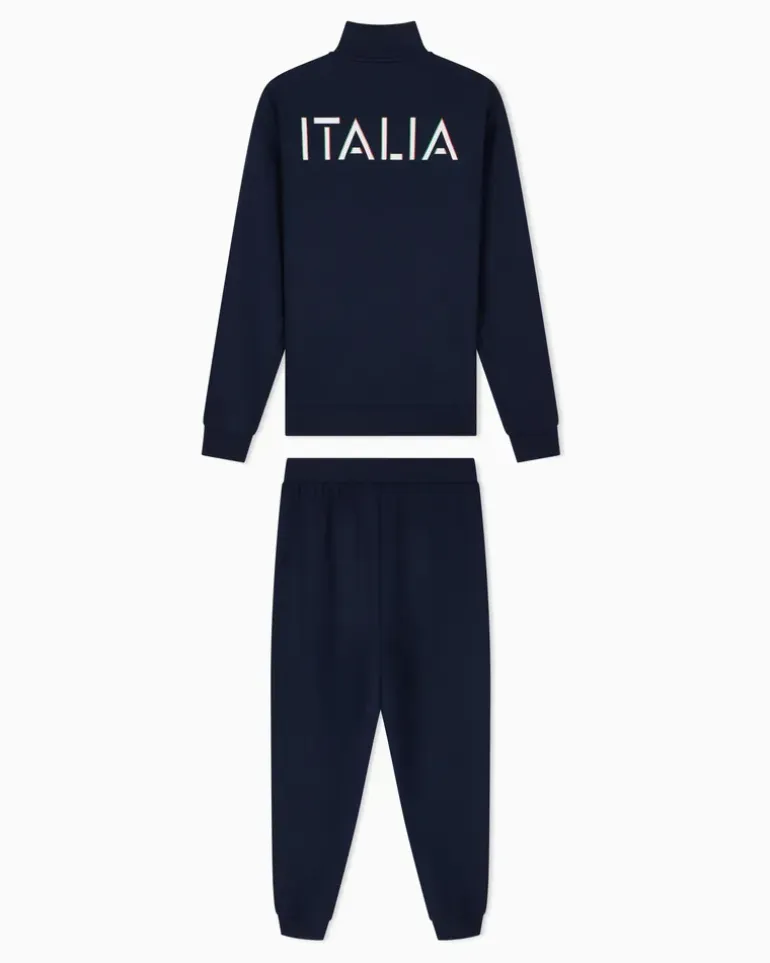Trainingsanzug aus Baumwollmischung Italian Spirit Marineblau