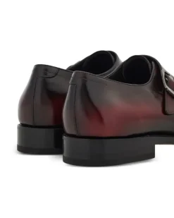 Tramezza Schuhe mit Monkstrap-Riemen - Rot