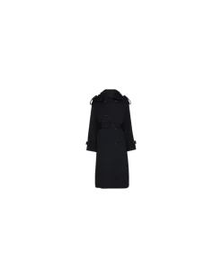 Trenchcoat aus Baumwolle Blue