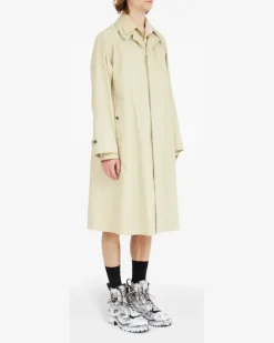 Trenchcoat im Layering-Look - Nude