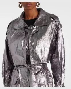 Trenchcoat Lsikagd Silber