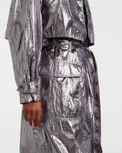 Trenchcoat Lsikagd Silber