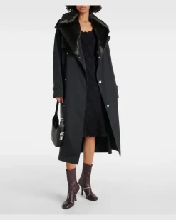 Trenchcoat Schwarz