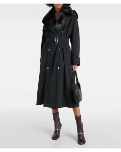 Trenchcoat Schwarz