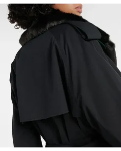Trenchcoat Schwarz