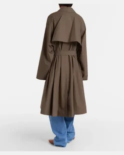 Trenchcoat Zeland aus Baumwolle Braun