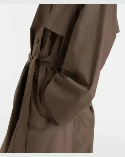 Trenchcoat Zeland aus Baumwolle Braun