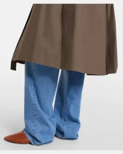 Trenchcoat Zeland aus Baumwolle Braun