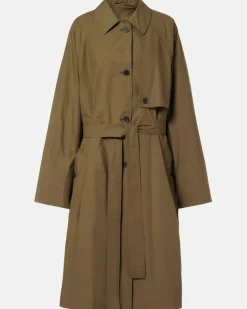 Trenchcoat Zeland aus Baumwolle Braun