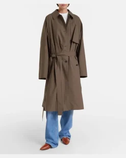Trenchcoat Zeland aus Baumwolle Braun