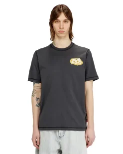 T-Shirt mit Oval D-Logo - T-Shirts - Herren - Grau
