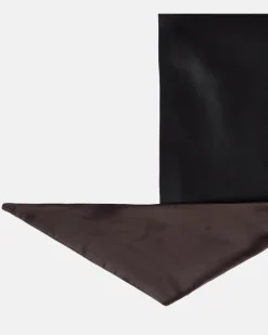 Tuch aus Leder Schwarz
