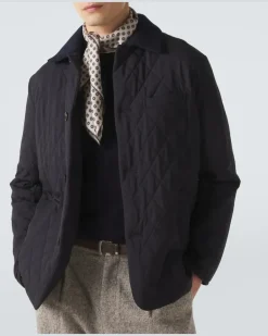 Tuch aus Seiden-Twill Beige