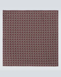 Tuch aus Seiden-Twill Braun
