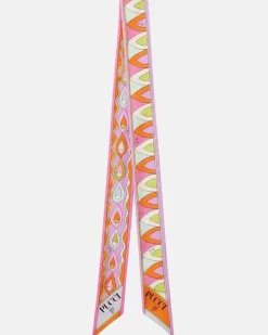 Tuch aus Seiden-Twill Multicolor