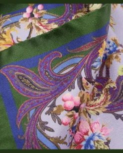 Tuch aus Seiden-Twill Multicolor