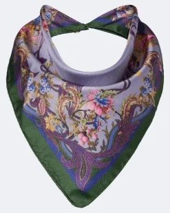 Tuch aus Seiden-Twill Multicolor