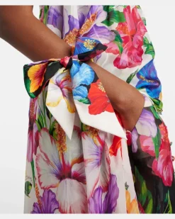 Tuch aus Seiden-Twill Multicolor
