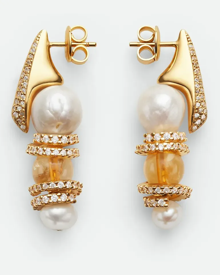 Twist Ohrringe-Gold - Damen