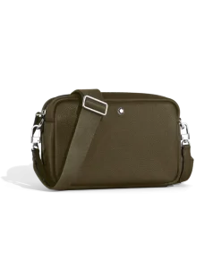 Umhängetasche Montblanc Companion - Khaki - Leder - MB220210 - Messenger Bags