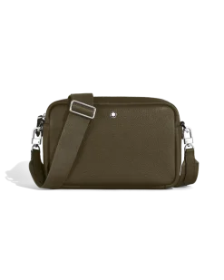 Umhängetasche Montblanc Companion - Khaki - Leder - MB220210 - Messenger Bags