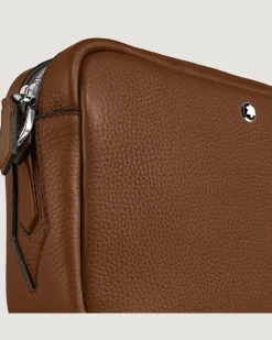 Umhängetasche Montblanc Companion - Rehbraun - Leder - MB221690 - Clutches