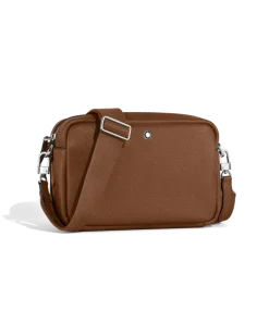 Umhängetasche Montblanc Companion - Rehbraun - Leder - MB221690 - Clutches