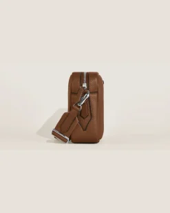 Umhängetasche Montblanc Companion - Rehbraun - Leder - MB221690 - Clutches