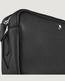 Umhängetasche Montblanc Companion - Schwarz - Leder - MB220208 - Messenger Bags