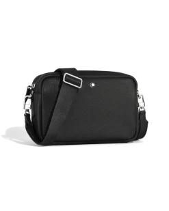 Umhängetasche Montblanc Companion - Schwarz - Leder - MB220208 - Messenger Bags
