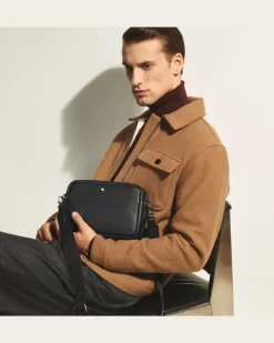 Umhängetasche Montblanc Companion - Schwarz - Leder - MB220208 - Messenger Bags
