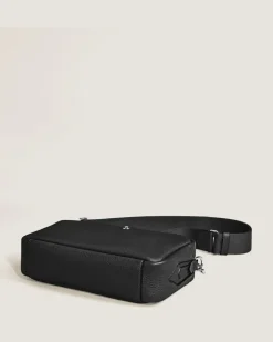 Umhängetasche Montblanc Companion - Schwarz - Leder - MB220208 - Messenger Bags