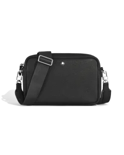 Umhängetasche Montblanc Companion - Schwarz - Leder - MB220208 - Messenger Bags
