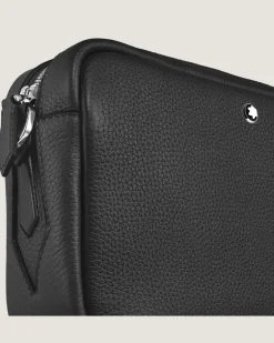 Umhängetasche Montblanc Companion - Schwarz - Leder - MB220208 - Messenger Bags
