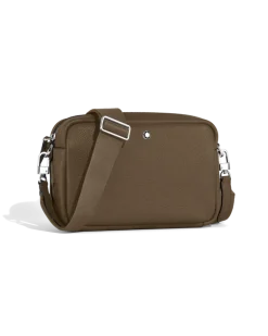 Umhängetasche Montblanc Companion - Haselnussbraun - Leder - MB220209 - Messenger Bags