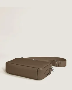 Umhängetasche Montblanc Companion - Haselnussbraun - Leder - MB220209 - Messenger Bags