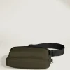 Umhängetasche Montblanc Panorama - Khaki - Stoff und Leder - MB222909 - Messenger Bags