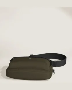 Umhängetasche Montblanc Panorama - Khaki - Stoff und Leder - MB222909 - Messenger Bags