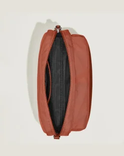 Umhängetasche Montblanc Panorama - Bauxite - Stoff und Leder - MB222911 - Messenger Bags