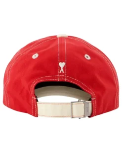 Unisex Ami Cap - Paris Cotton Red Accessories Hats