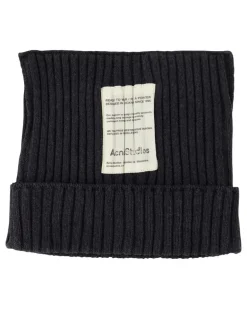 Unisex C40396-Afk Ribbed Cotton Beanie Gray