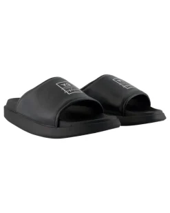 Unisex Calfskin Leather Sandal Black
