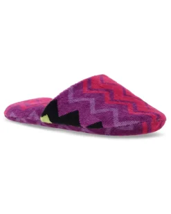 Unisex Giacomo Slippers Orange Cotton Extras Pink
