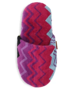 Unisex Giacomo Slippers Orange Cotton Extras Pink