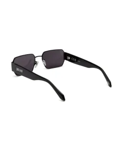 Unisex Sunglasses Total Shiny Black Stainless Steel